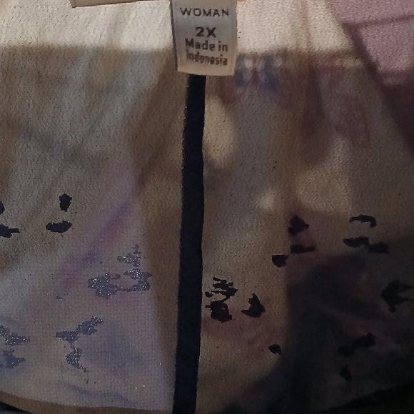 Jennifer Lopez Blue Sheer Crop Cape - Picture 5 of 5